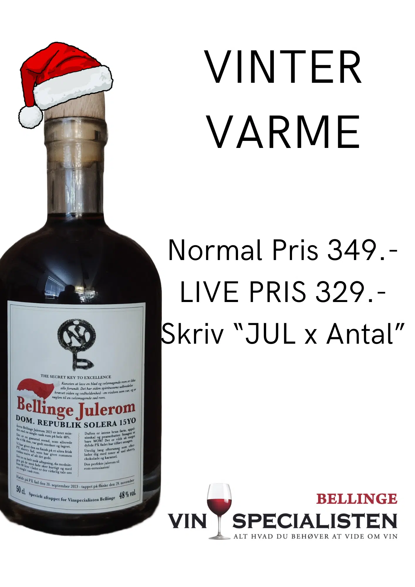 Normal Pris 169.- LIVE PRIS 99.- Skriv MAG x Antal (1)
